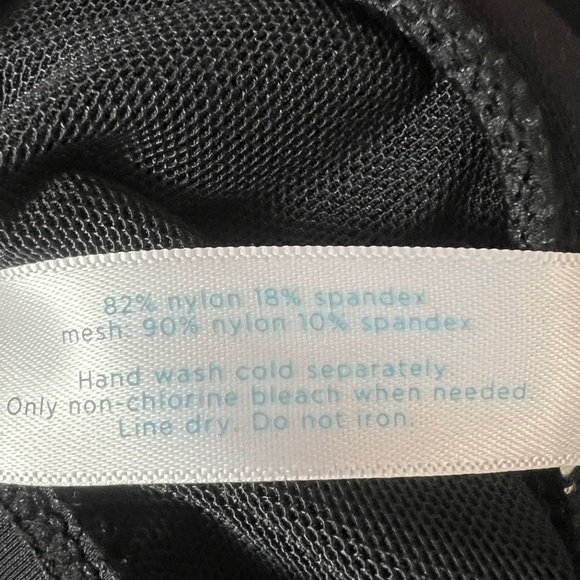 Lane Bryant Cacique Mesh Blouson Swim Tankini Built in Bra!  Size 22 - Picture 7 of 10